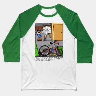 Bike Lawnmower Baseball T-Shirt